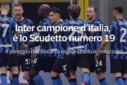 Inter campione d'Italia, e' lo Scudetto numero 19