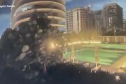 Palazzo crollato a Miami, le due fasi del collasso