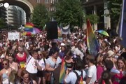 Budapest, migliaia al Pride contro le politiche di Orban