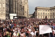 Manifestazione contro il Green pass: in migliaia a Milano