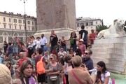 Manifestazione Io Apro a Roma, insulti e spintoni ai giornalisti