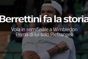 Wimbledon, Berrettini e' in semifinale