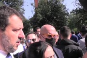 Salvini: 'Morisi non l'ho sentito. Sono stufo del vostro guardonismo'