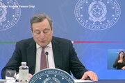 Draghi: 'Non rispondero' a domande sul Quirinale'