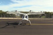 A Fiumicino primo test di volo Volocopter, il taxi volante