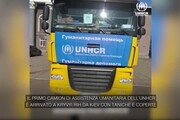 Ucraina, arrivato il primo camion dell'Unhcr per l'assistenza umanitaria ai rifugiati