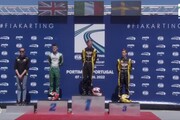 Europei juniores di kart, pilota russo fa il saluto romano sul podio