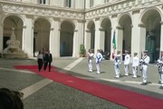 Draghi incontra Sanna Marin a Palazzo Chigi