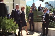 G7, l'arrivo dei capi di Stato al castello di Elmau (Baviera)