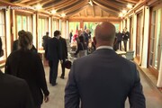 G7, primo tavolo del vertice con l'Europa e i Grandi riuniti