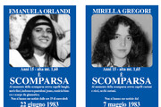 I manifesti che furono affissi in tutta Roma dopo la scomparsa di Emanuela Orlandi e di Mirella Gregori
