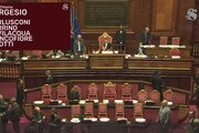 'Berlusconi assente', applauso al Senato per il leader di Forza Italia