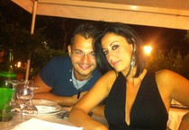 Valentina Milluzzo con il marito Francesco Castro in una foto da Facebook (ANSA)