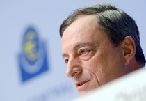 Il presidente della Bce Mario Draghi (ANSA)