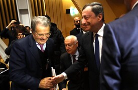 Prodi, 'Draghi? A volte serve una personalità ingombrante'