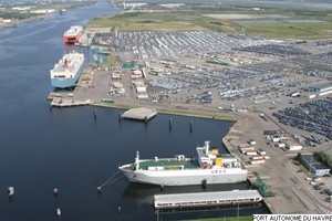il porto di Le Havre (ANSA)