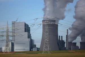 Centrale a lignite della RWE in Germania (ANSA)