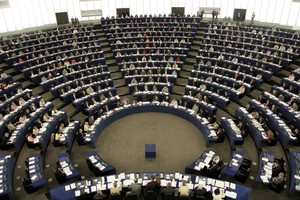 L'emiciclo dell'Europarlamento a Strasburgo (ANSA)