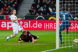 Bayer Leverkusen vs Borussia Moenchengladbach (ANSA)