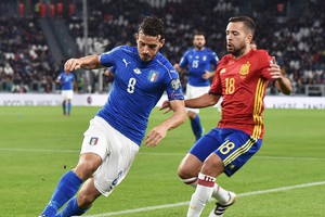 FIFA World Cup 2018 qualification match Italy vs Spain (ANSA)
