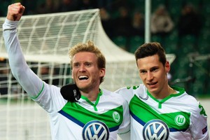 VfL Wolfsburg vs KAA Gent (ANSA)