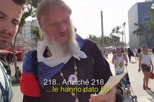 Rio 2016, c'e' anche il prete russo che si da' al bagarinaggio (ANSA)