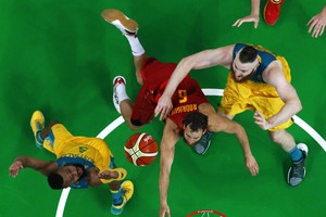 Basket, Spagna è bronzo (ANSA)
