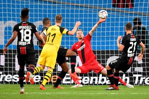 Bayer Leverkusen vs Borussia Dortmund (ANSA)