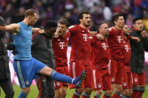 Bundesliga: Bayern Monaco-Wolfsburg 6-0 (ANSA)