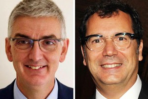 Il nuovo presidente ISS Silvio Brusaferro e il nuovo direttore Andrea Piccioli (ANSA)
