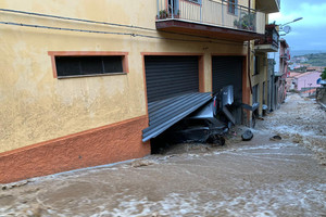 L'alluvione in Sardegna del novembre 2020 (ANSA)
