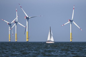 Anche il 2020 sarà un anno da record per l'eolico offshore (ANSA)