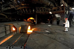 La produzione di acciaio è tra quelle che consuma più energia (ANSA)