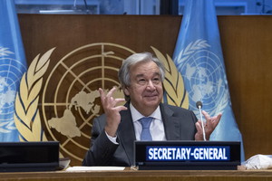 Il Segretario generale dell'Onu Antonio Guterres (ANSA)
