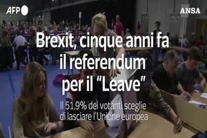 Brexit, cinque anni fa il referendum 