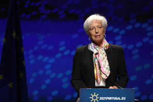 La presidente della BCE Christine Lagarde (ANSA)