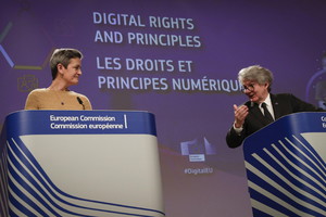 L'Ue lancia i diritti digitali, persone e sicurezza al centro (ANSA)