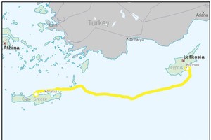 Da Ue ok a fondi per prima connessione rete elettrica tra Europa (Grecia) e Cipro (ANSA)