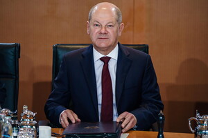Il cancelliere tedesco Olaf Scholz (ANSA)