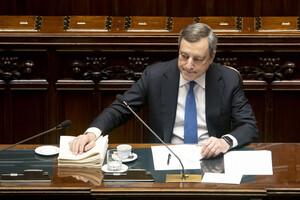 Il Presidente del Consiglio Mario Draghi. Il Pnrr per il piano energetico Ue (ANSA)