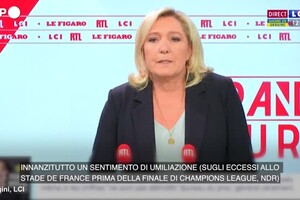 Bufera in Francia per la finale di Champions, Le Pen: 
