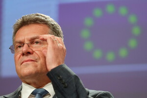 Il vicepresidente della Commissione europea Maros Sefcovic (ANSA)
