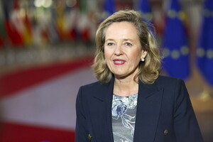 La presidente della Bei, Nadia Calviño (ANSA)