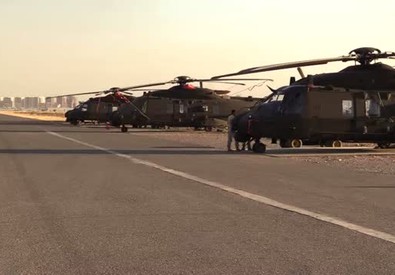 Iraq: la base italiana ad Erbil (ANSA)