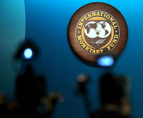 Il logo del Fondo monetario internazionale, in una foto d'archivio (foto: ANSA )