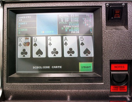 Una macchinetta del video-poker © ANSA 