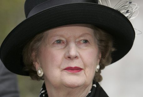 Margaret Thatcher admitted to hospital with infection [ARCHIVE MATERIAL 20051108 ] © ANSA 