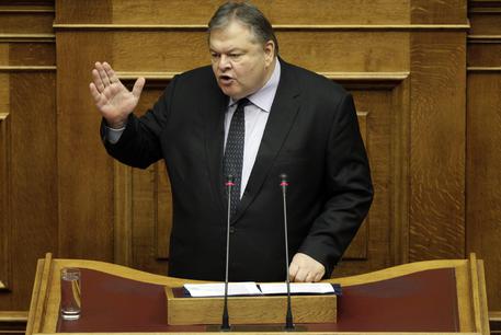 Il ministro degli Esteri greco Evanghelos Venizelos © EPA
