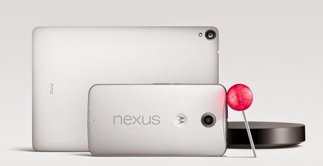 Google, ecco Nexus e e 9 e Android 5.0 Lollipop © ANSA