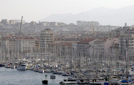 Una veduta del vecchio porto di Marsiglia © ANSA 
